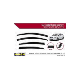 Niken Hyundai Blue Kromlu Cam Rüzgarlığı