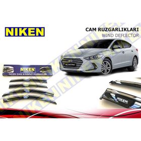 Niken Hyundai Elantra 2016-2017-2018 Kromlu Cam Rüzgarlığı