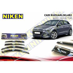 Niken Hyundai I20 2015 4 Kromlu Cam Rüzgarlığı