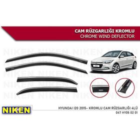 Niken Hyundai I20 2015 Kromlu Cam Rüzgarlığı