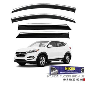 Niken Hyundai Tucson 2015-2020 Kromlu Cam Rüzgarlığı