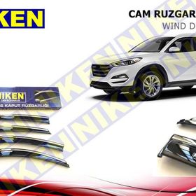 Niken Hyundai Tucson 2015 Kromlu Cam Rüzgarlığı