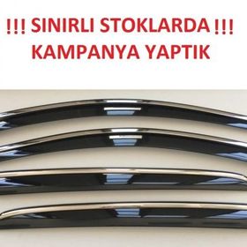 Niken Kia Sportage 2010-2015 Rüzgarliği 4 Kromlu Cam