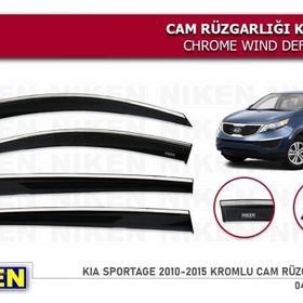 Niken Kia Sportage 2011 Kromlu Cam Rüzgarlığı