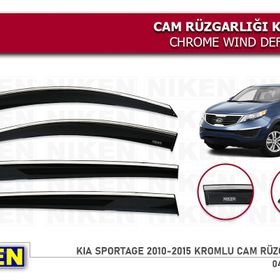 Niken Kia Sportage 2011 Kromlu Cam Rüzgarlığı