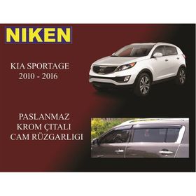Niken Kia Sportage 2011 Kromlu Cam Rüzgarlığı