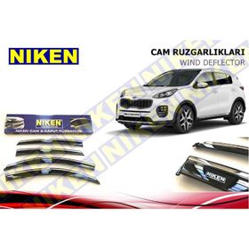 Niken Kia Sportage 2016-2017-2018-2019 Kromlu Cam Rüzgarlığı