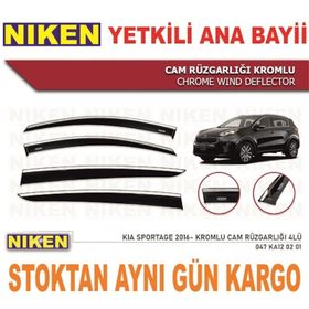 Niken Kia Sportage 2016 Kromlu Cam Rüzgarlığı