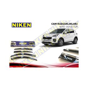Niken Kia Sportage Paslanmaz 4 Seti 2016 Üzeri Kromlu Cam Rüzgarlığı