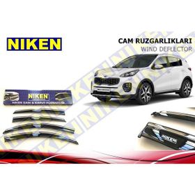 Niken Kia Sportage Paslanmaz 4 Seti 2016 Üzeri Kromlu Cam Rüzgarlığı