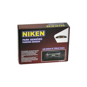 Niken Led Ekranlı Türkçe İkazlı Siyah Park Sensörü