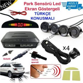 Niken Led Ekranlı Türkçe Konuşmalı Siyah Park Sensörü