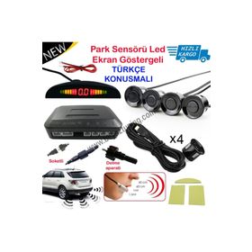Niken Led Ekranlı Türkçe Konuşmalı Siyah Park Sensörü