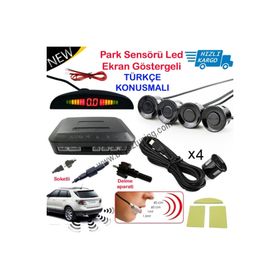 Niken Led Ekranlı Türkçe Konuşmalı Siyah Park Sensörü