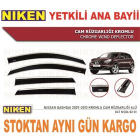 Niken Nissan Qashqai 2007 Kromlu Cam Rüzgarlığı