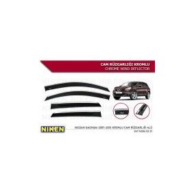 Niken Nissan Qashqai 2007 Kromlu Cam Rüzgarlığı
