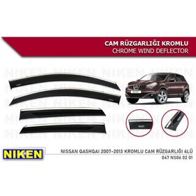 Niken Nissan Qashqai 2007 Kromlu Cam Rüzgarlığı