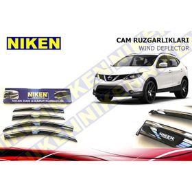 Niken Nissan Qashqai 4 2014 Sonrası Kromlu Cam Rüzgarlığı