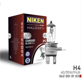 Niken P43T H4 Uzun-Kısa 1 Adet 60W/55W Halojen Ampul