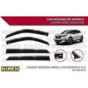 Niken Peugeot 2008-2023 Kromlu Cam Rüzgarlığı