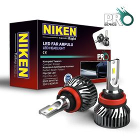 Niken Pro 8000LM H11 Şimşek Etkili Led Xenon Far Aydınlatma Seti