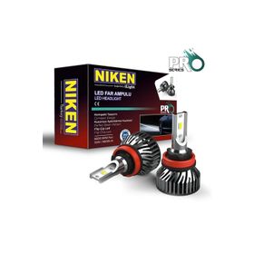 Niken Pro 8000LM H11 Şimşek Etkili Led Xenon Far Aydınlatma Seti