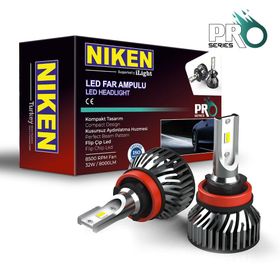 Niken Pro 8000LM H11 Şimşek Etkili Led Xenon Far Aydınlatma Seti
