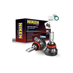 Niken Pro 8000LM H11 Şimşek Etkili Led Xenon Far Aydınlatma Seti