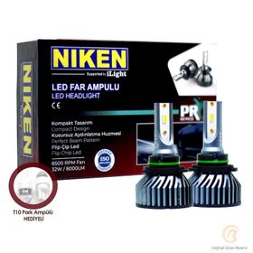 Niken Pro Serisi Xenon Zenon H1 6500K-Slim Fan Flip Led