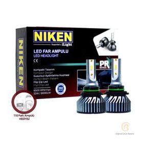 Niken Pro Serisi Xenon Zenon H1 6500K-Slim Fan Flip Led
