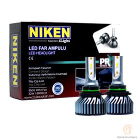 Niken Pro Serisi Xenon Zenon H7 6500K-Slim Fan Flip Led