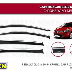 Niken Renault Clio 4 Kromlu Cam Rüzgarlığı