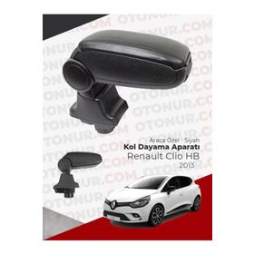 Niken Renault Clio HB 2013- Araca Özel Kol Dayama Siyah Kolçak