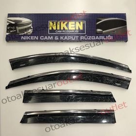 Niken Renault Kadjar 2015 Sonrası 4 Kromlu Cam Rüzgarlığı