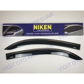 Niken Renault Kangoo 2014 Sonrası Rüzğarlığı 2 Kromlu Cam