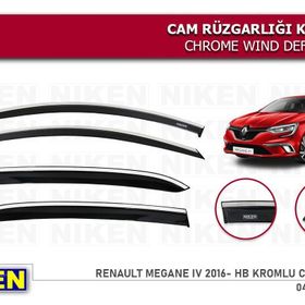 Niken Renault Megane 4 Hb 2016 Kromlu Cam Rüzgarlığı
