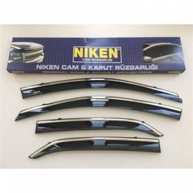 Niken Renault Megane 4 HB 2016 Sonrası Kromlu Cam Rüzgarlığı