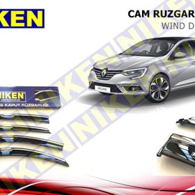 Niken Renault Megane 4 Sedan 2016 Kromlu Cam Rüzgarlığı