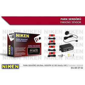 Niken Ses İkazlı Gri Park Sensörü