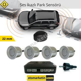 Niken Ses İkazlı Gri Park Sensörü