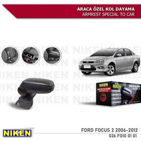 Niken Siyah 2006-2012 Ford Focus 2 Araca Özel Kol Dayama Kolçak