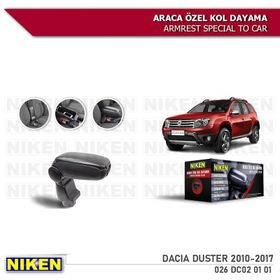 Niken Siyah 2010-2017 Dacia Duster Araca Özel Kol Dayama Kolçak
