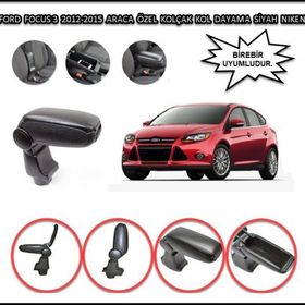 Niken Siyah 2012-2015 Ford Focus 3 Araca Özel Kol Dayama Kolçak