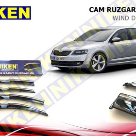 Niken Skoda Octavia 2012 Rüzgarliği 4 Kromlu Cam