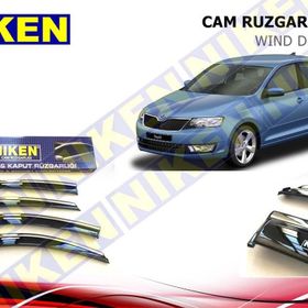 Niken Skoda Rapid Sedan 2013 Kromlu Cam Rüzgarlığı