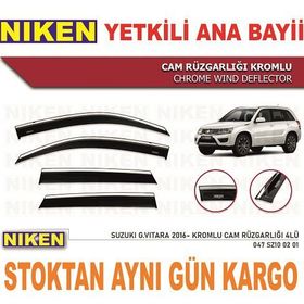 Niken Suzuki Grand Vitara 2016 4 Kromlu Cam Rüzgarlığı