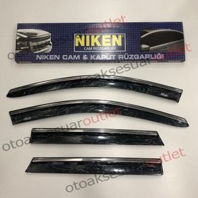 Niken Toyota Chr Kromlu Cam Rüzgarlığı