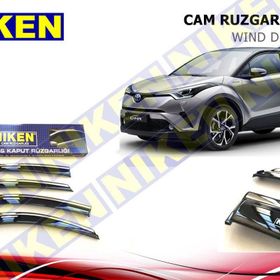 Niken Toyota Chr Kromlu Cam Rüzgarlığı