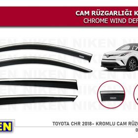 Niken Toyota Chr Kromlu Cam Rüzgarlığı