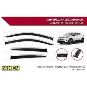 Niken Toyota Chr Kromlu Cam Rüzgarlığı